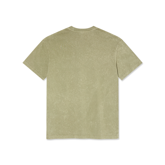 Surf Logo Acid Tee, Light Green