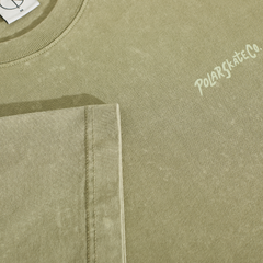 Surf Logo Acid Tee, Light Green