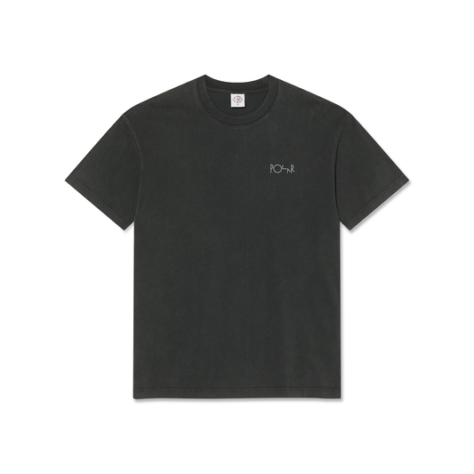Horse Hand Tee, Silver Black