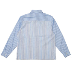 Butterfly Oxford Shirt, Blue Stripe