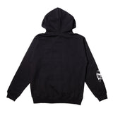 Butterfly Zip Up Hood, Black