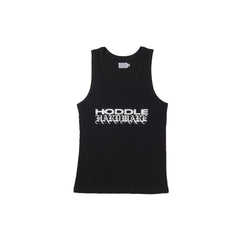 Hardware Ribbed Singlet, Black