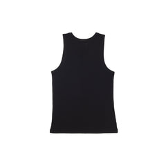 Hardware Ribbed Singlet, Black