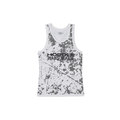 Hardware Ribbed Singlet, White