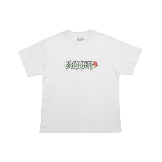 Rose Tee, White