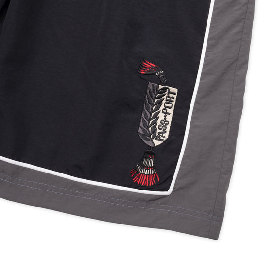Tassle RPET Casual Short, Black / Grey