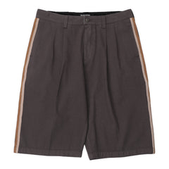 Pass~Port Herringbone Leagues Club Stripe Short, Dark Brown