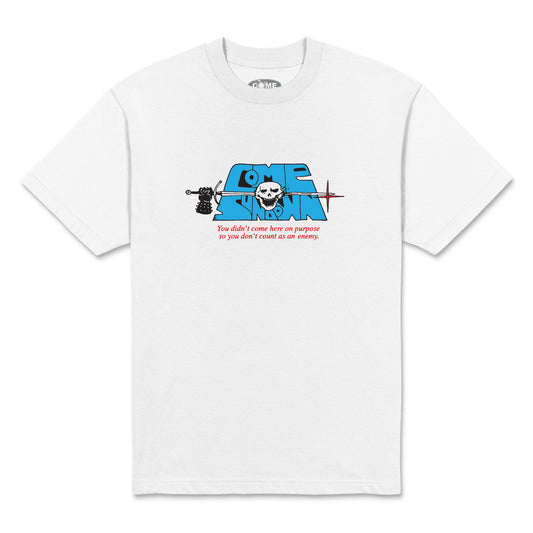 Split Tee, White