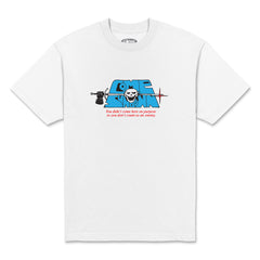 Split Tee, White