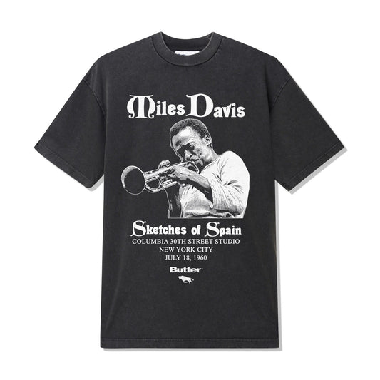 Sketches Of Spain Tee, Washed Black