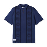Solar Knit S/S Shirt, Harbour Blue