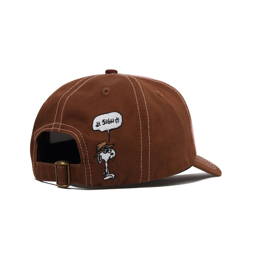 Peanuts Spike 5 Panel Cap, Brown / Light Pink