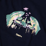 Flytrap Tee, Navy