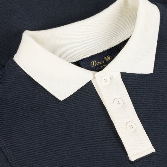 French Terry Rugby, Navy
