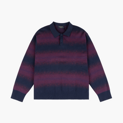 Striped Rugby Knit, Navy Multi