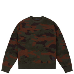 Camo Chenille Knit, Woodland