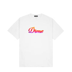 Cursive Cloud T-Shirt, White