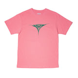 Turbo Dolphin Logo Tee, Washed Pink / Green