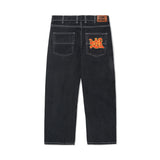 Tour Denim Jeans, Washed Black