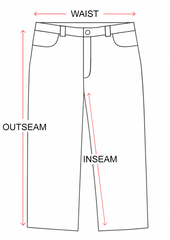 Slub Stain Phantasy Jeans, Black