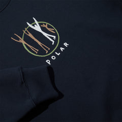 Polar Gang Crewneck, Navy