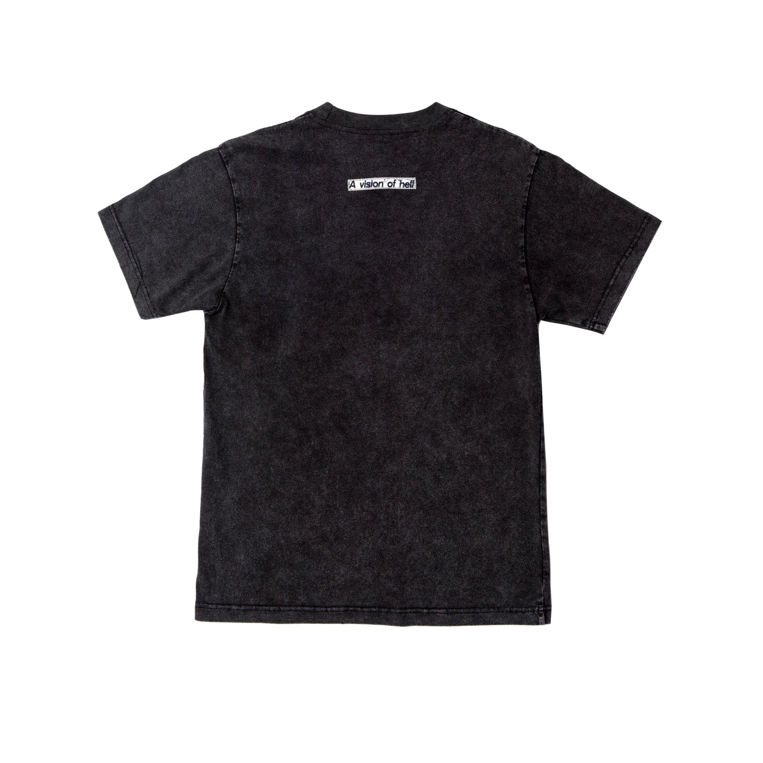 Washed Logo Tee Hoddle Vision Logo Tee, Washed Black – Sunset Store Australia