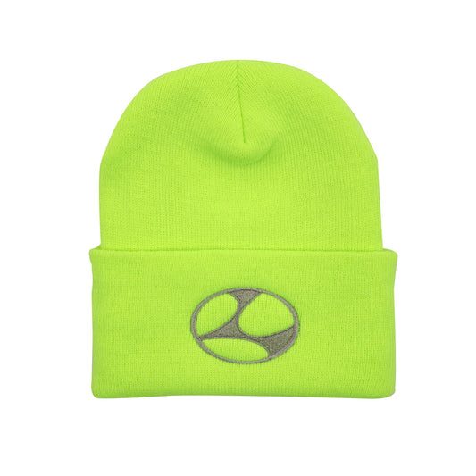 Limo Logo Beanie, Slime / Silver