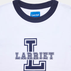 Womens Navy Tee, White