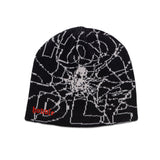 Web Beanie, Black / White