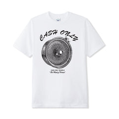 Wheels Tee, White