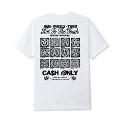 Wheels Tee, White