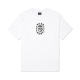 Fountain Embroidery Tee, White