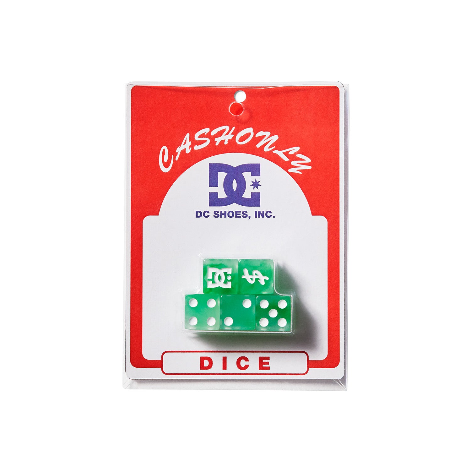 DC x Cash Only Dice, Green