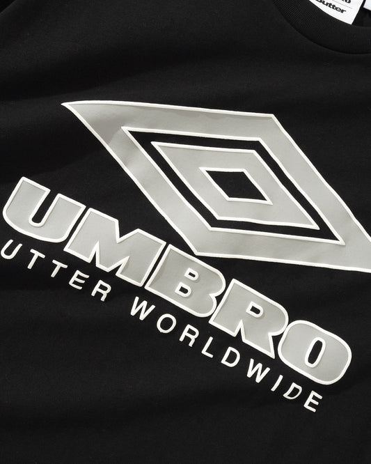 Butter x Umbro Diamond Logo Tee, Black