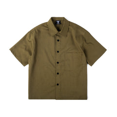 Unwind Heavy Shirt, Olive / Brown