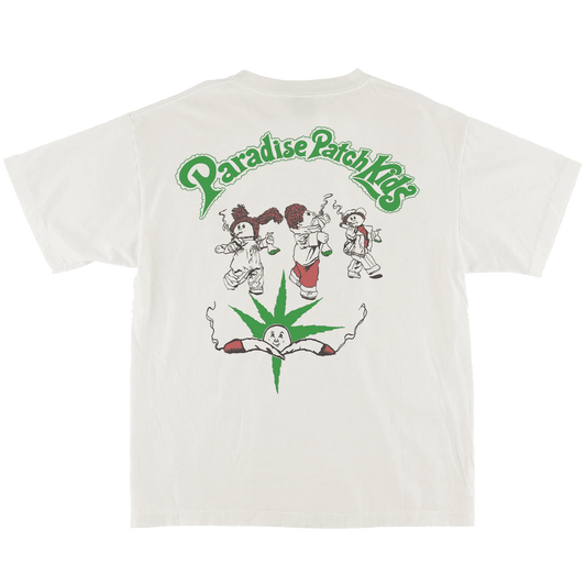 Paradise Patch Kids Tee, White