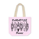 Paradise Pussies Tote, Pink
