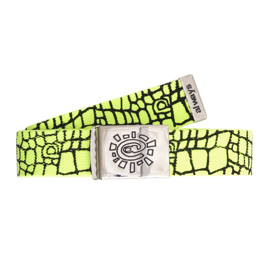 Croc Belt, Green