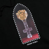 Crystal Olives Hood, Black