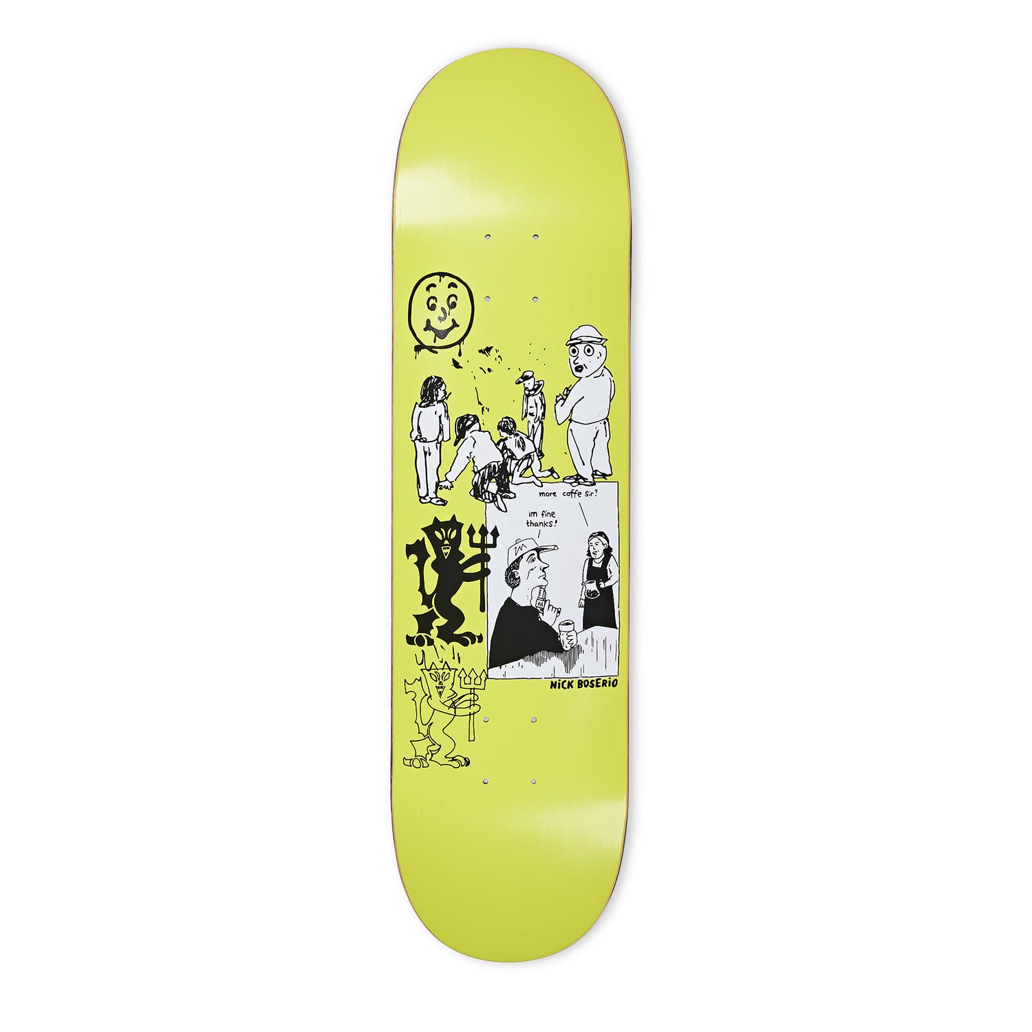 Nick Boserio Year 2020 Deck, Moss Green