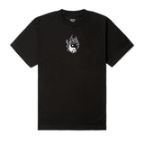 Yin Yang Flames T-Shirt, Black