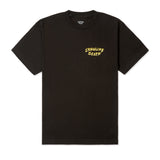 Gold Logo Tee, Black