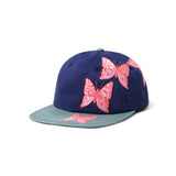 Butterfly 6 Panel Cap, Navy / Forest