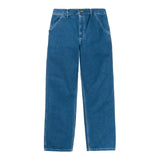 Simple Denim Pant, Blue Stone Washed