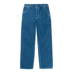 Simple Denim Pant, Blue Stone Washed