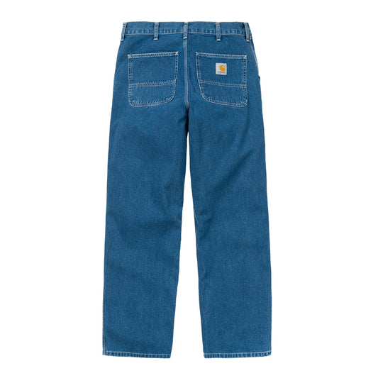 Simple Denim Pant, Blue Stone Washed