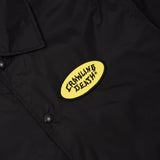 Logo Patch Coaches Jacket, Black