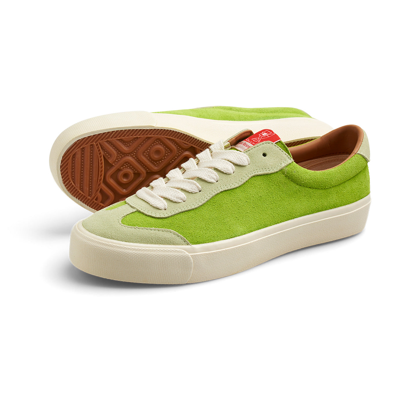 VM004 Milic Shoe Suede, Duo Green / White