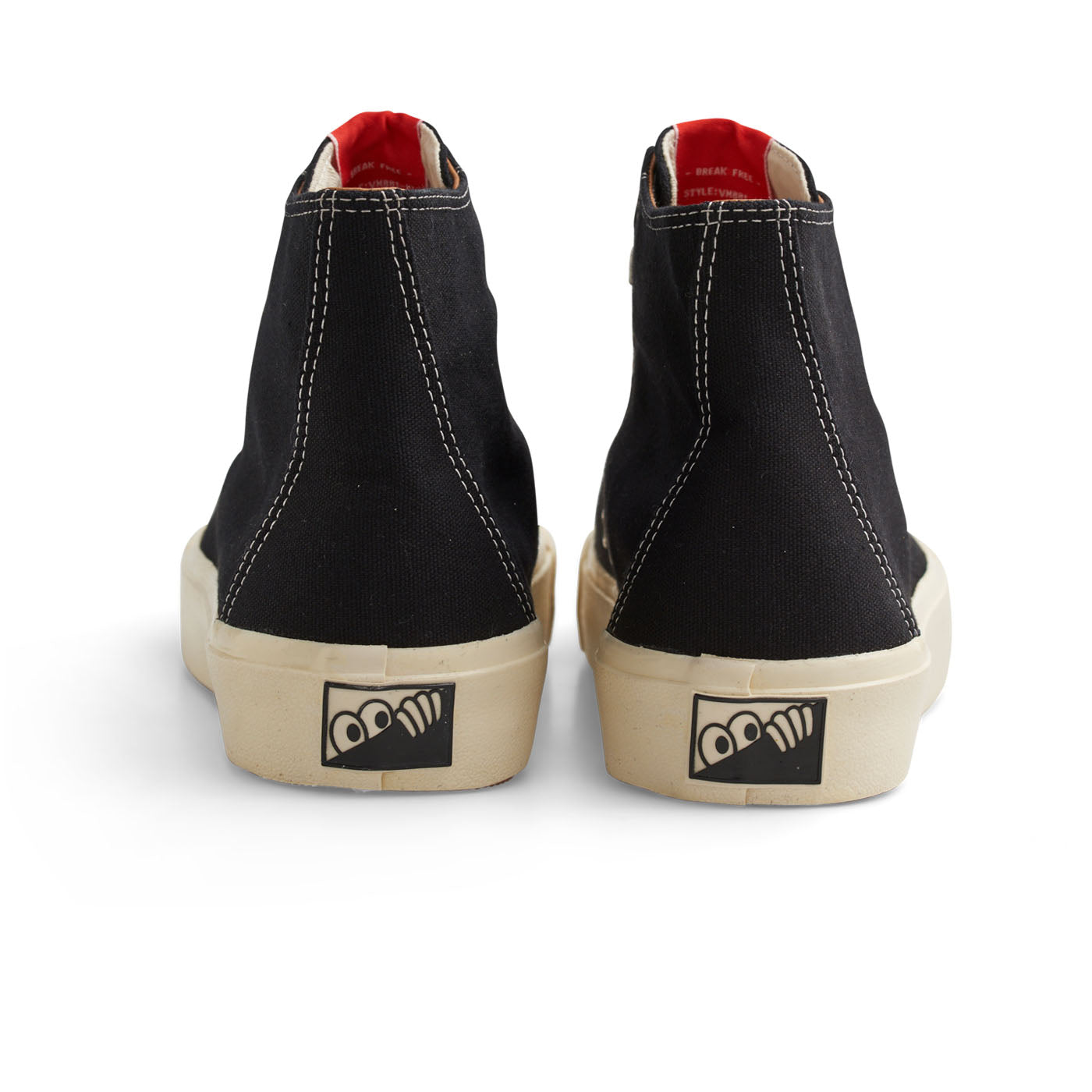VM003 Hi Canvas Shoe, Black