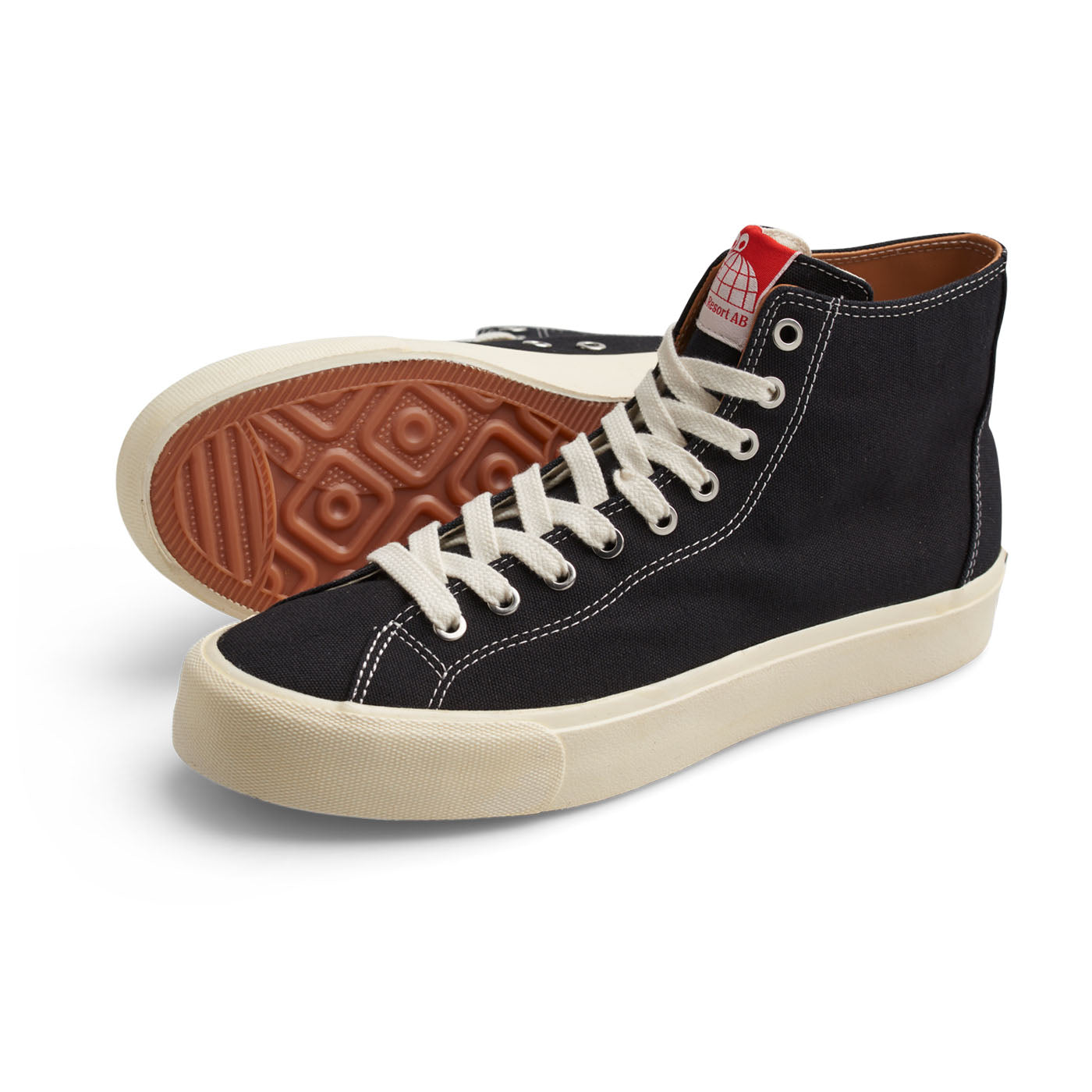 VM003 Hi Canvas Shoe, Black